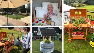 Boston care home delighted at garden competition win